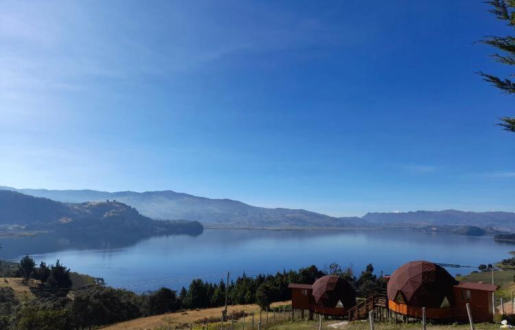 Domos lago Muisca Xue Aquitania Exterior foto