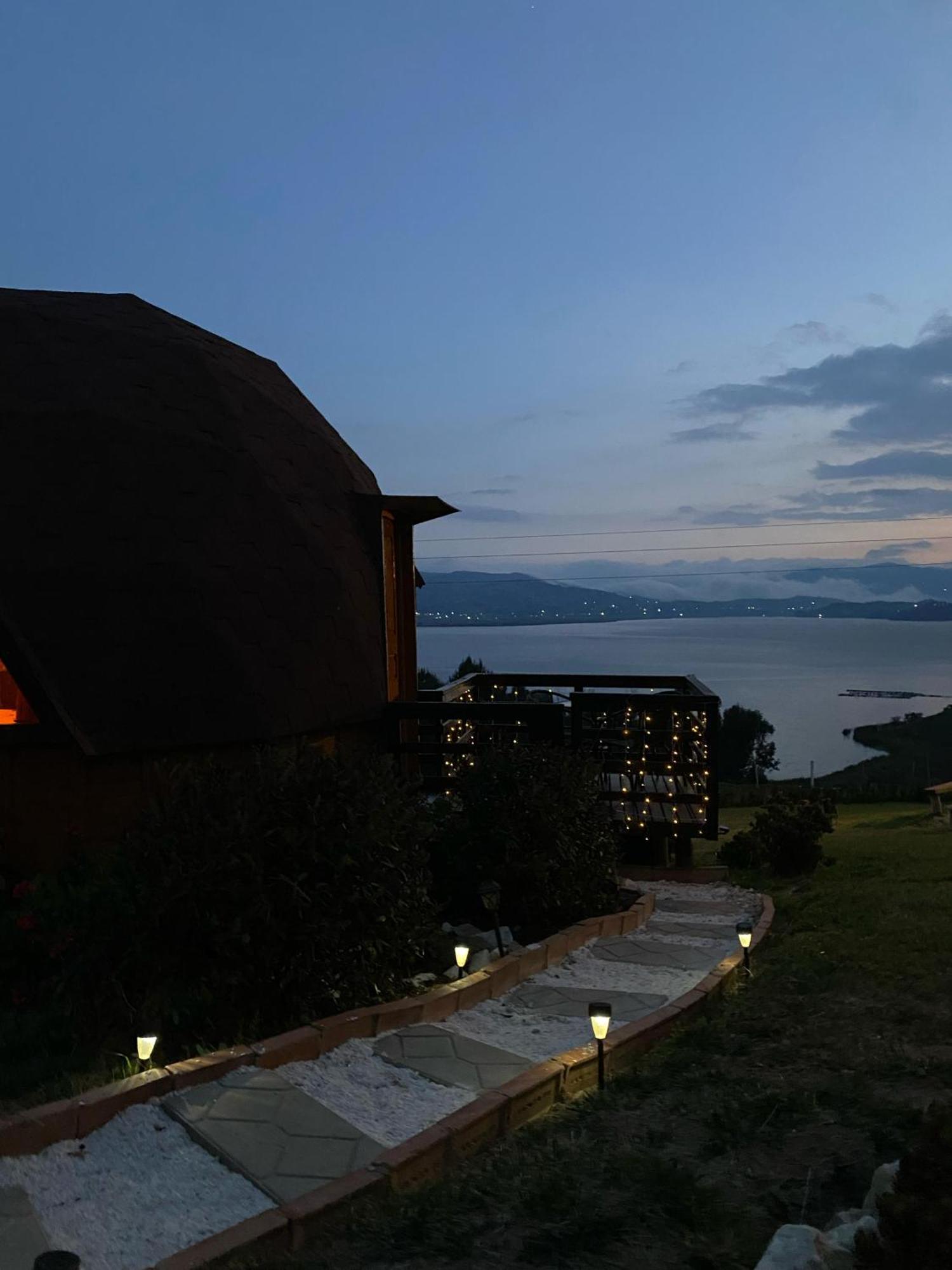 Domos lago Muisca Xue Aquitania Exterior foto
